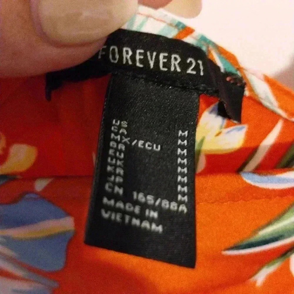 Forever 21 Sleeveless slip dress  Floral Dress Size M - Picture 3 of 6